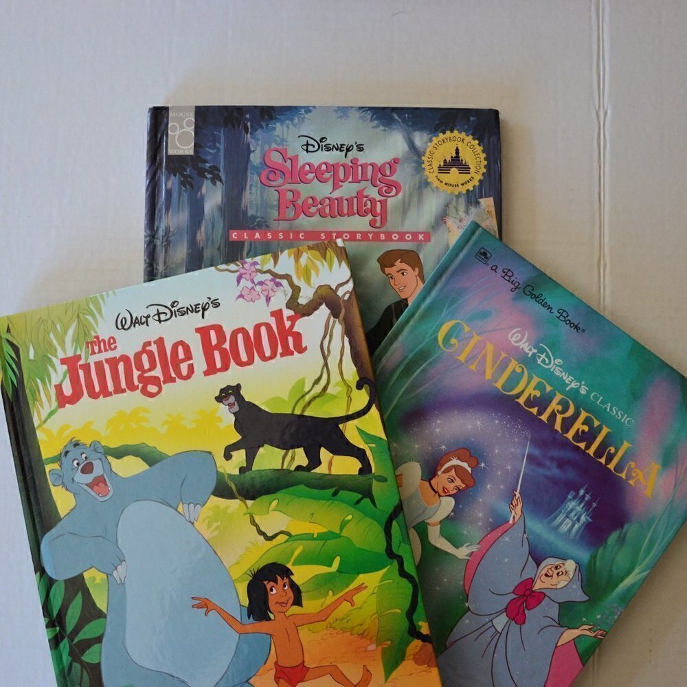 Vtg Disney Hardcover books